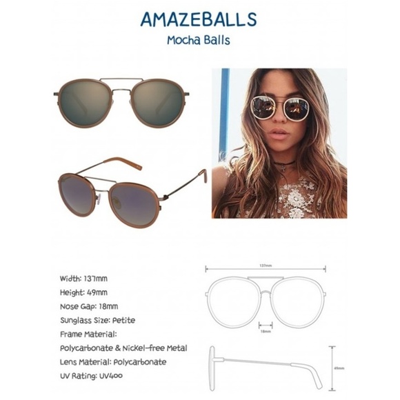 Perverse Amazeballs Aviator Sunglasses main image 6